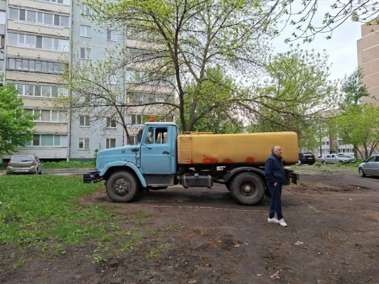 В Засвияжье привезли техническую воду для тех, кому перекрыли водоснабжение