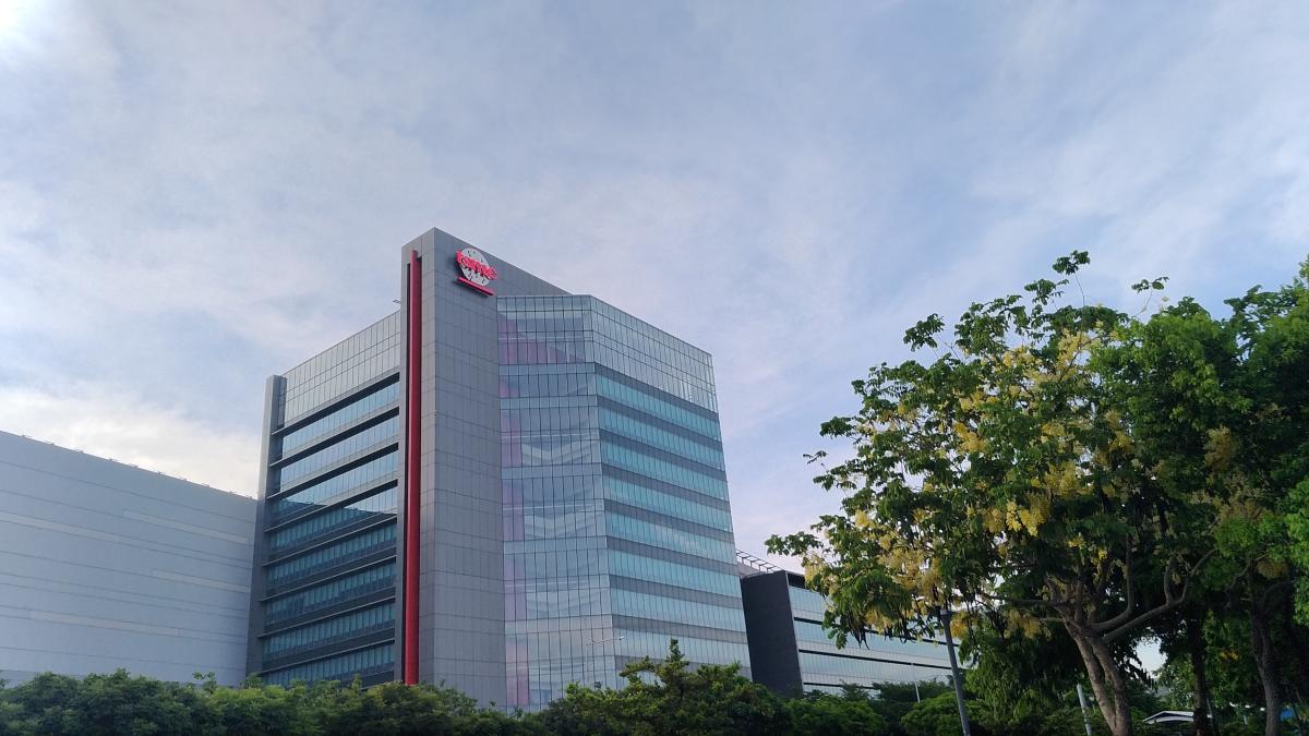 Завод TSMC в Центральном Тайваньском научном парке в Тайчжуне