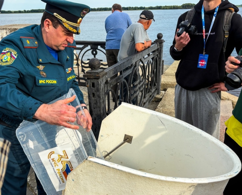 Возрождение Иртыша: Молодежь и МЧС Югры объединились ради сибирского осетра