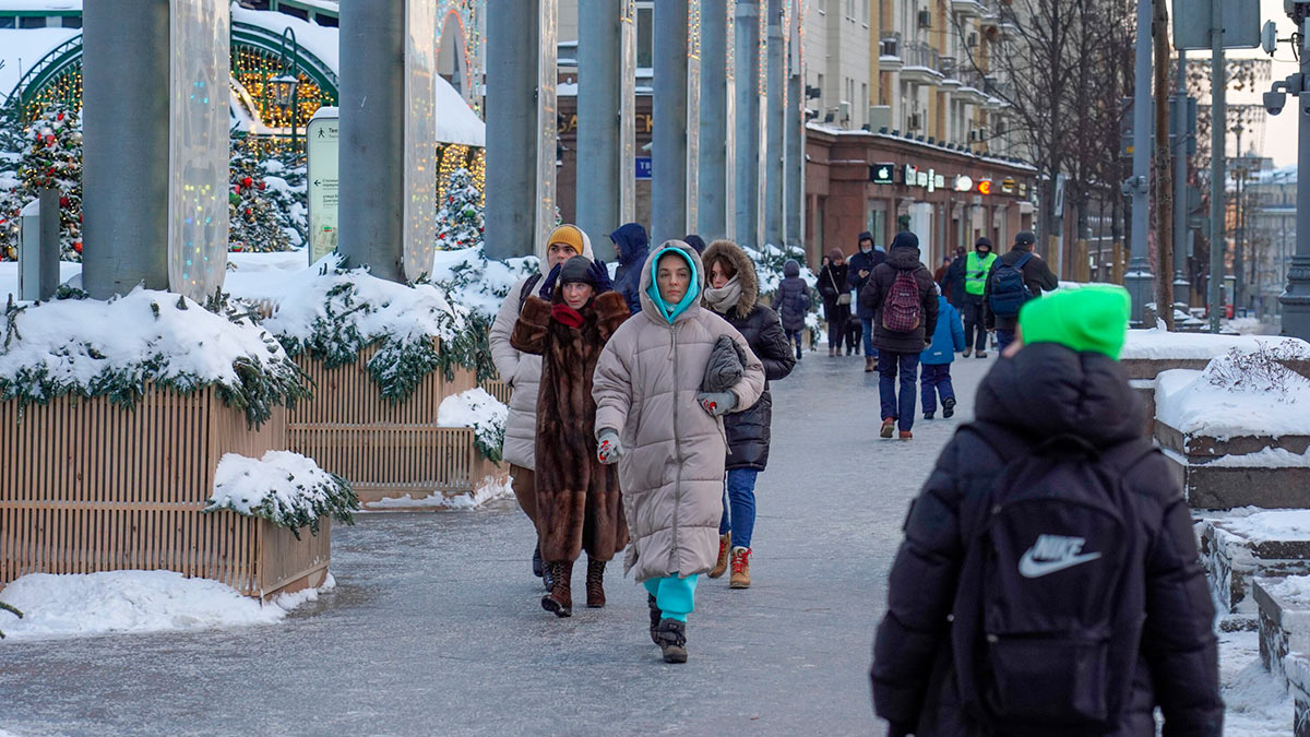 Мороз в москве сегодня