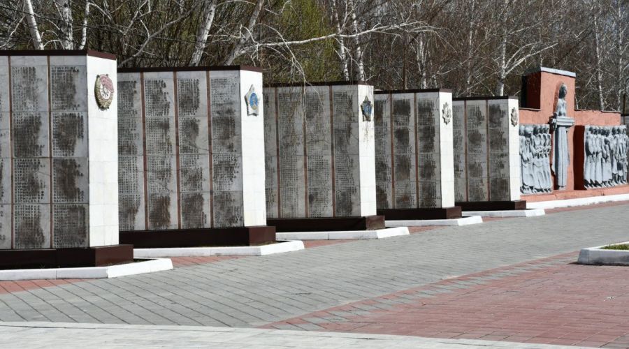 Памятник ВОВ Ельцовский район
