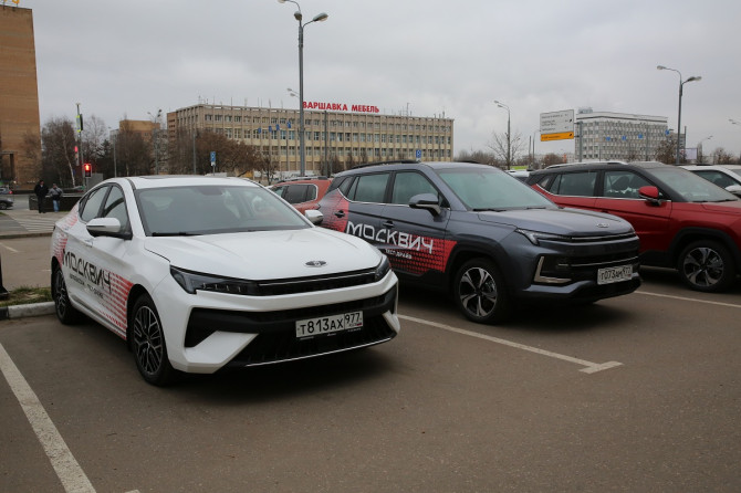 Продажи автомобилей «Москвич» в 2025 году сократились на треть