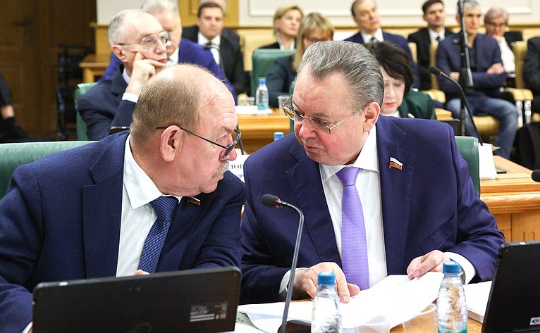 Заседание Совета по вопросам агропромышленного комплекса и природопользования при Совете Федерации