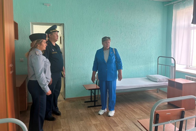 Уполномоченный Омской области по правам человека Ирина Касьянова посетила исправительный центр № 1 и следственный изолятор № 1 УФСИН России по Омской области