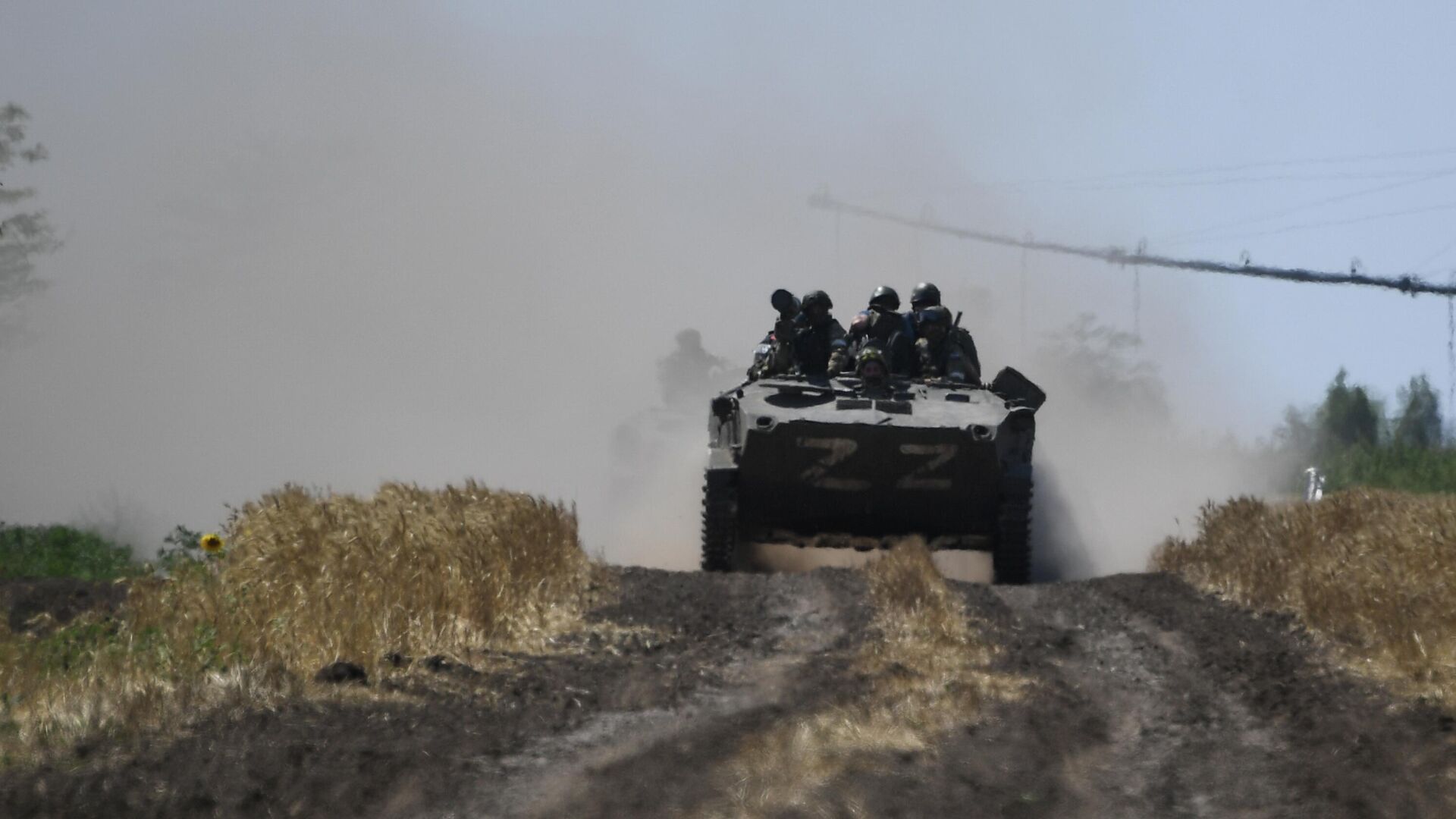 нападение на колонну 451 полка 2 го батальона