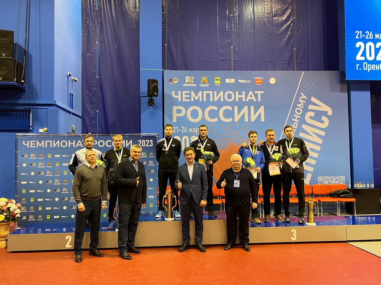 Серебро Чемпионата России с отливом золота