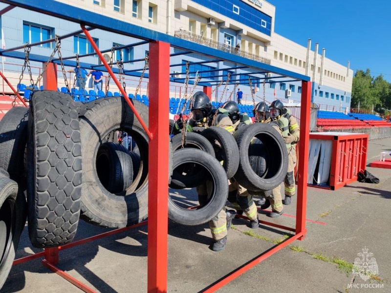 Названы лучшие газодымозащитники России