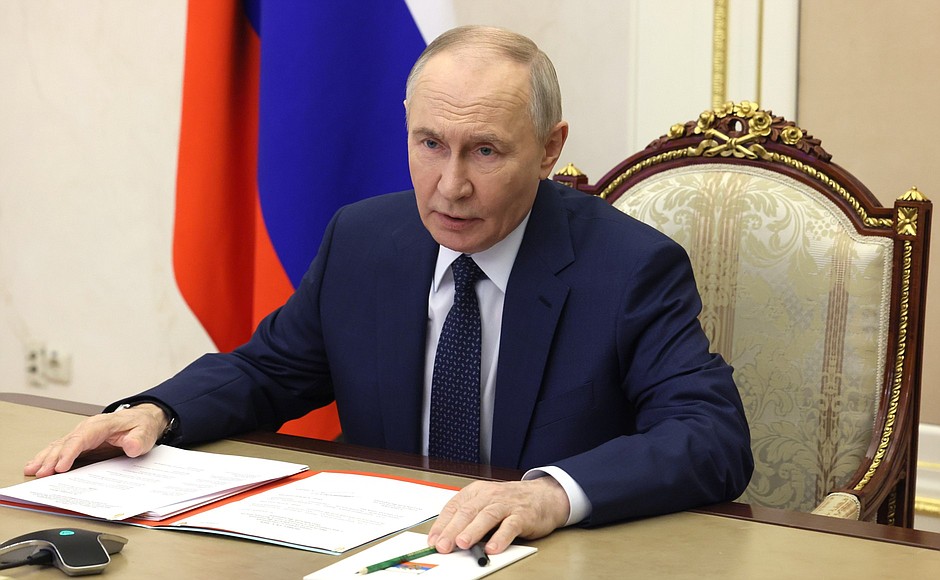 Совещание с постоянными членами Совета Безопасности.