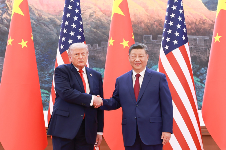 Дональд Трамп и Си Цзиньпин