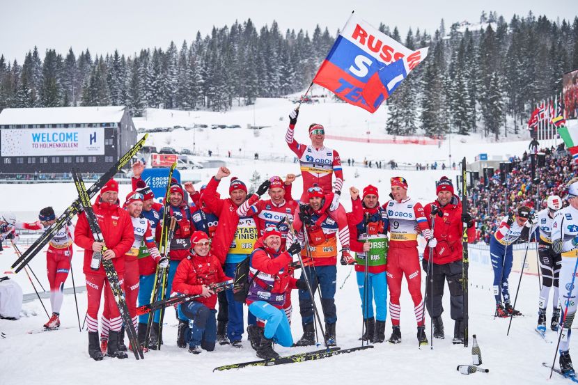 Россия – лучшая. Холменколлен, 9 марта 2019 года.