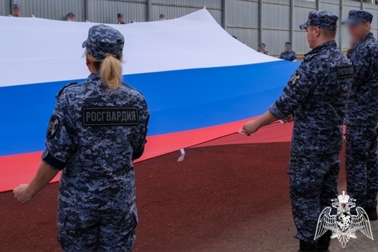 В Управлении Росгвардии по Смоленской области состоялся торжественный митинг