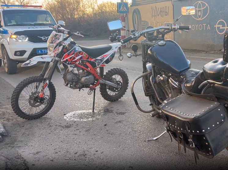 Несовершеннолетний подросток на мотоцикле попал в ДТП в Бийске