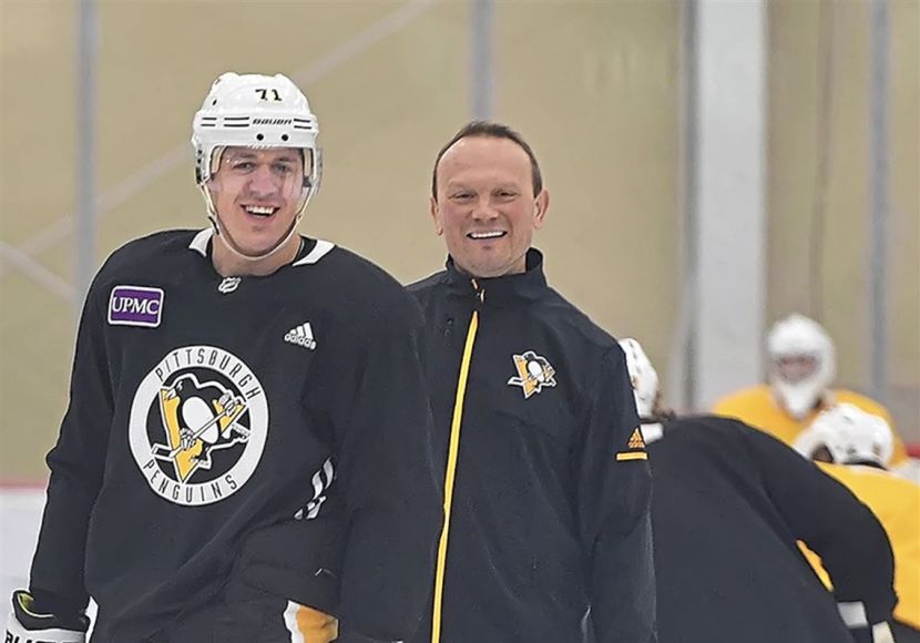 Евгений Малкин и Сергей Гончар