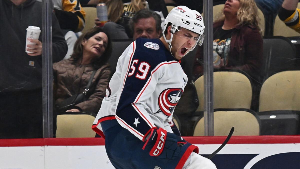 «Коламбус» одержал волевую победу над «Баффало» в матче НХЛ, у Чинахова гол плюс пас