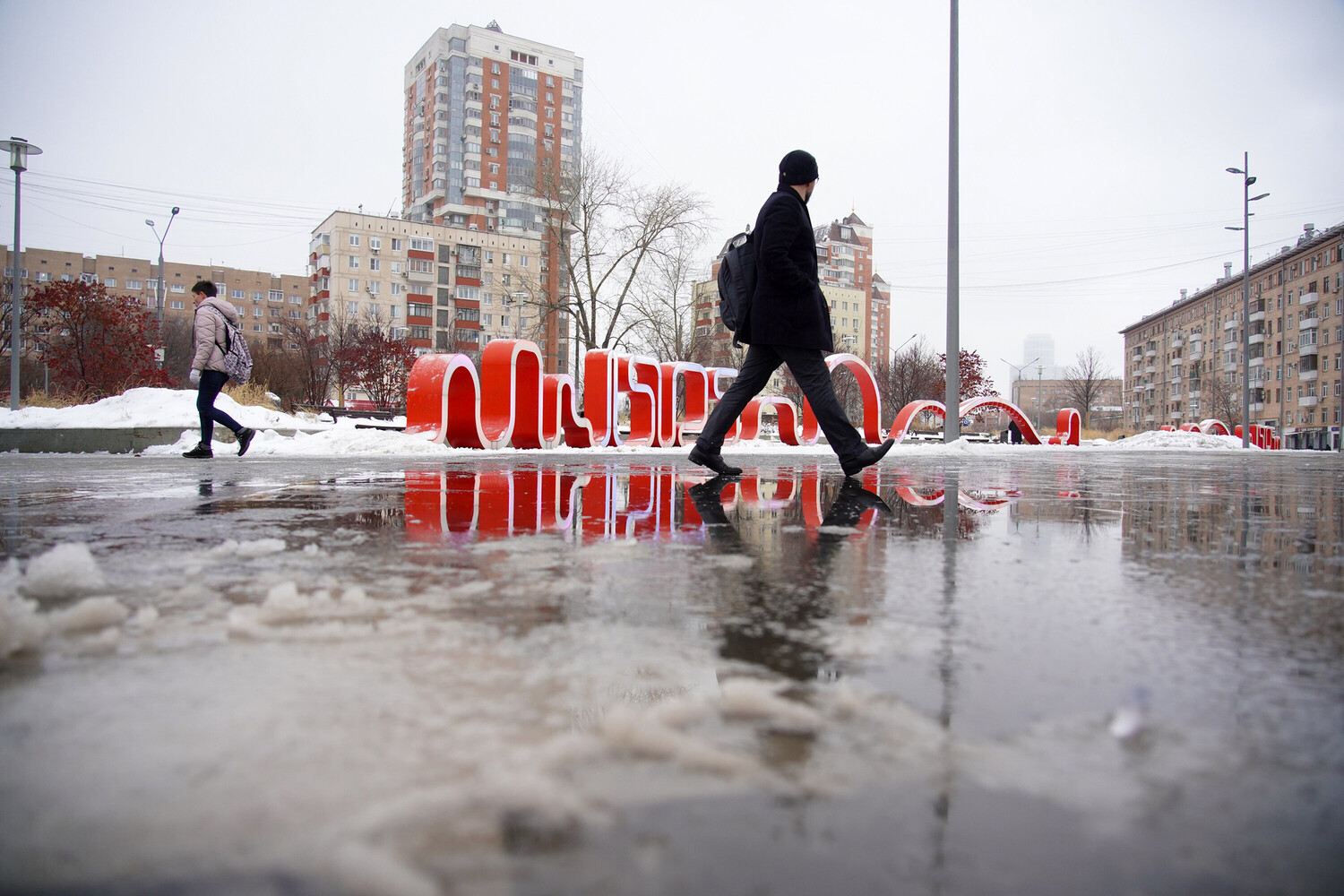 фото ледяной дождь в москве 2010