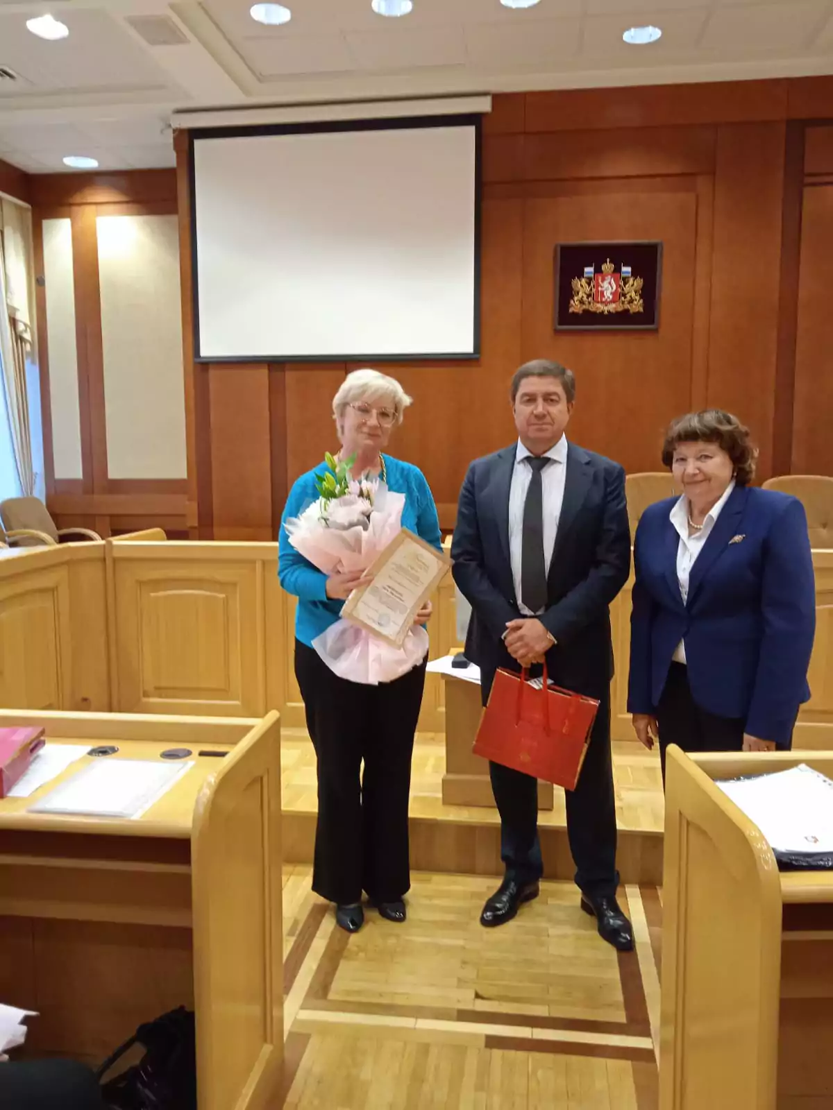 Награждение работников газовой отрасли