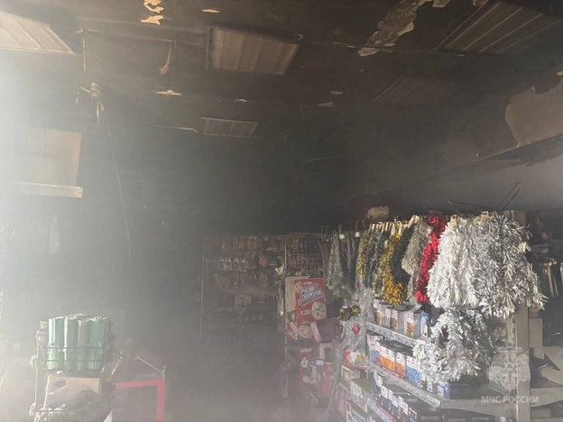В МЧС раскрыли подробности пожара в торговом центре Слободского