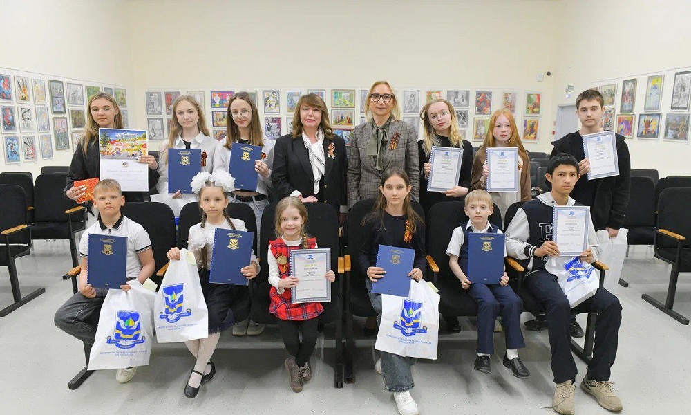 В Омской области наградили победителей конкурса детского рисунка «Победа глазами детей!»