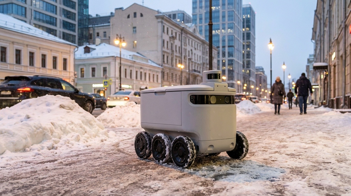Курьеры дорожают: как ретейлеры тестируют рободоставку зимой
