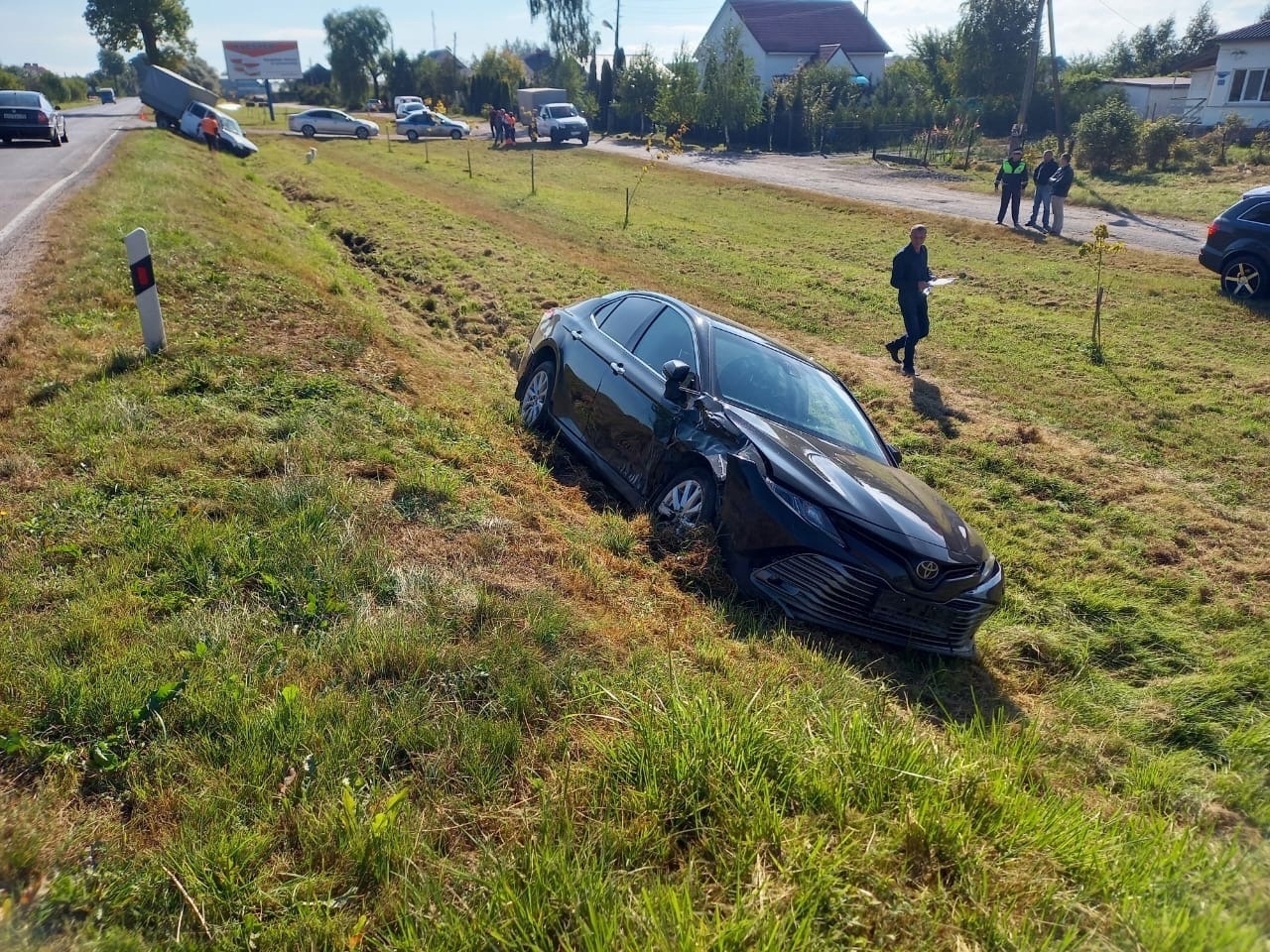 Гусев попал в дтп