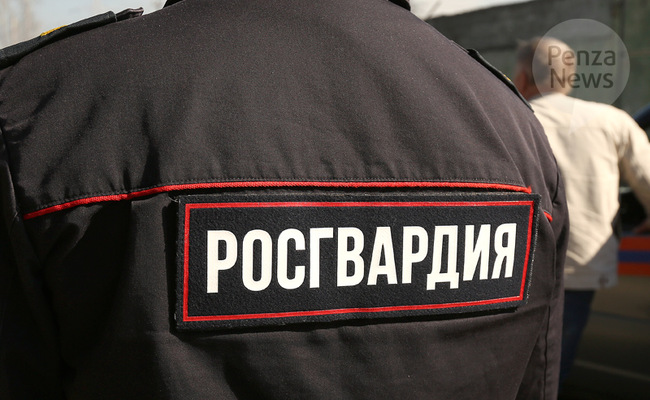 В Пензе росгвардейцы задержали пьяного мужчину, который устроил дебош в кафе. Фото из архива ИА «PenzaNews»