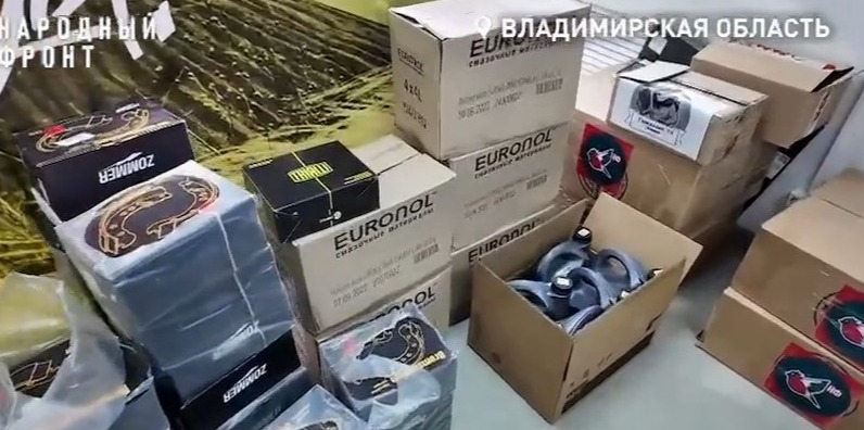Отряд «Барс-Рубикон» получил запчасти для обслуживания 70 единиц техники