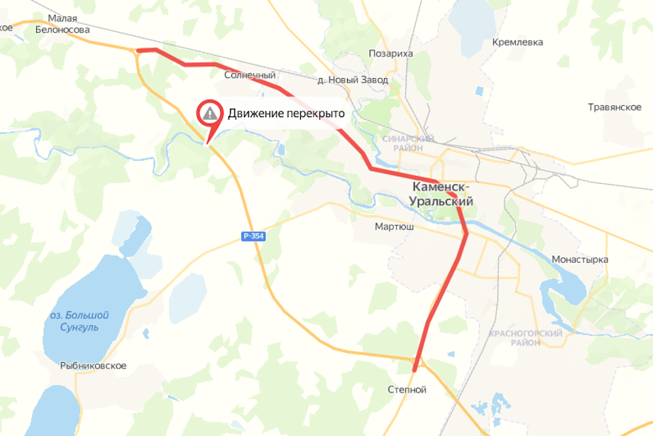 Шадринск екатеринбург карта