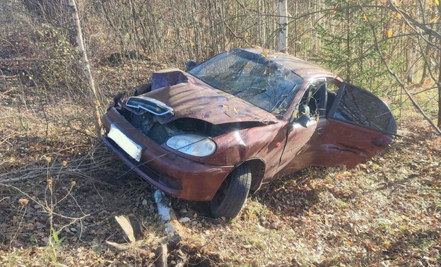 В Фалёнском районе погиб водитель иномарки