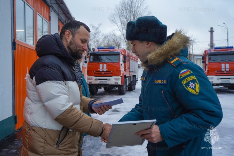 В Москве открыли обновленную пожарно-спасательную часть