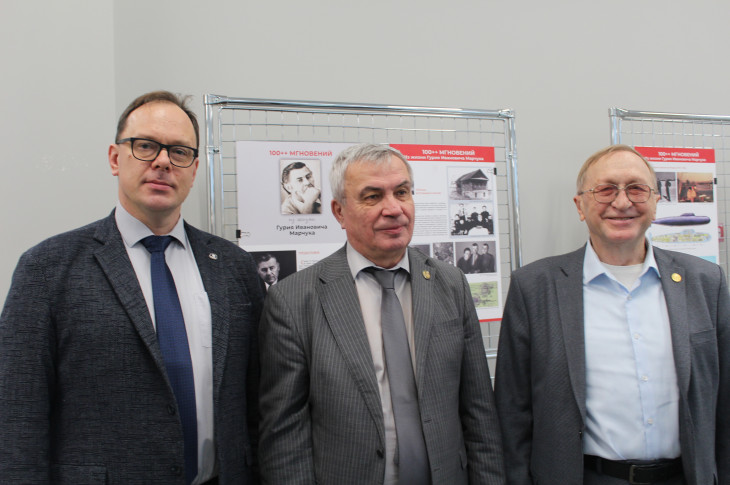 (слева направо) Михаил Марченко, Михаил Федорук, Сергей Гончаров