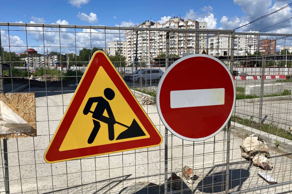 На участке в центре Перми на две недели ограничат движение транспорта