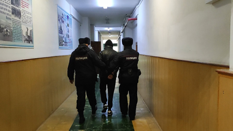 Задержание преступника