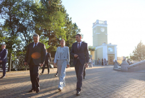 Амурский утес – место для людей: Дмитрий Демешин осмотрел памятник культуры после реконструкции