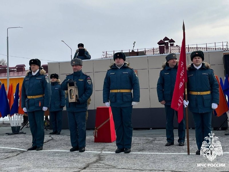 Лампада с частицей Вечного огня посетила Коченевский район