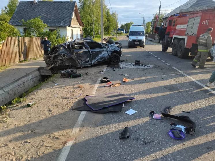 Камера засняла автомобиль за несколько минут до смертельного ДТП в Тверской области