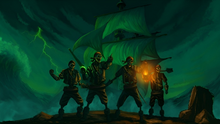 Rotten Sails – кооперативный хоррор с пиратами, охотящимися за сокровищами Черной Армады