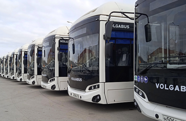 49 новых автобусов пополнят парк пассажирского транспорта Волгоградской области