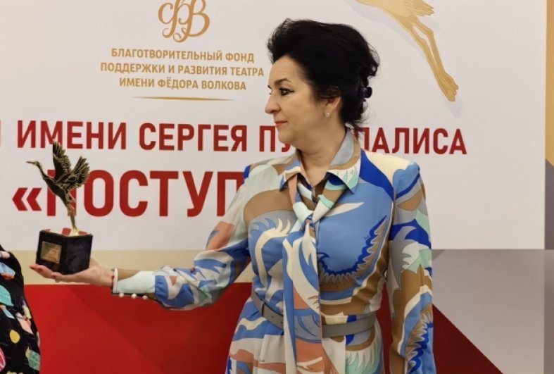 Елена Терешкова рассказала о благотворительном фонде, который создали для поддержки и развития Волковского театра.