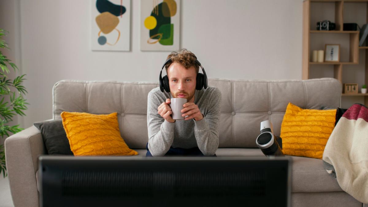 Просмотр телевизора