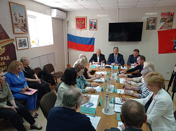 В Волгоградской области состоялось первое заседание оргкомитета по созданию памятника участникам СВО