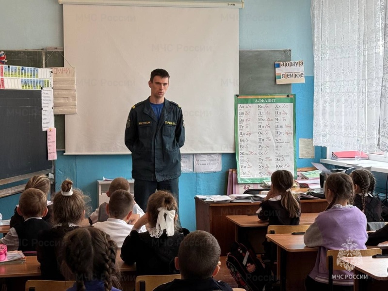 Для учеников Новоборисовской школы прошёл урок безопасности