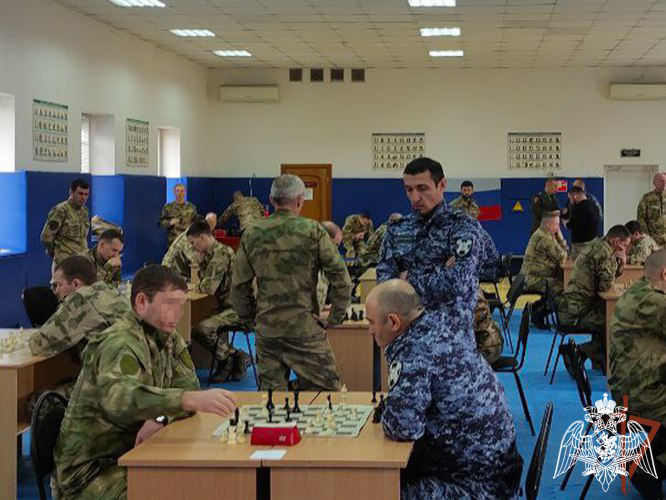 Сильнейшие шахматисты определились в Северо-Кавказском округе Росгвардии 