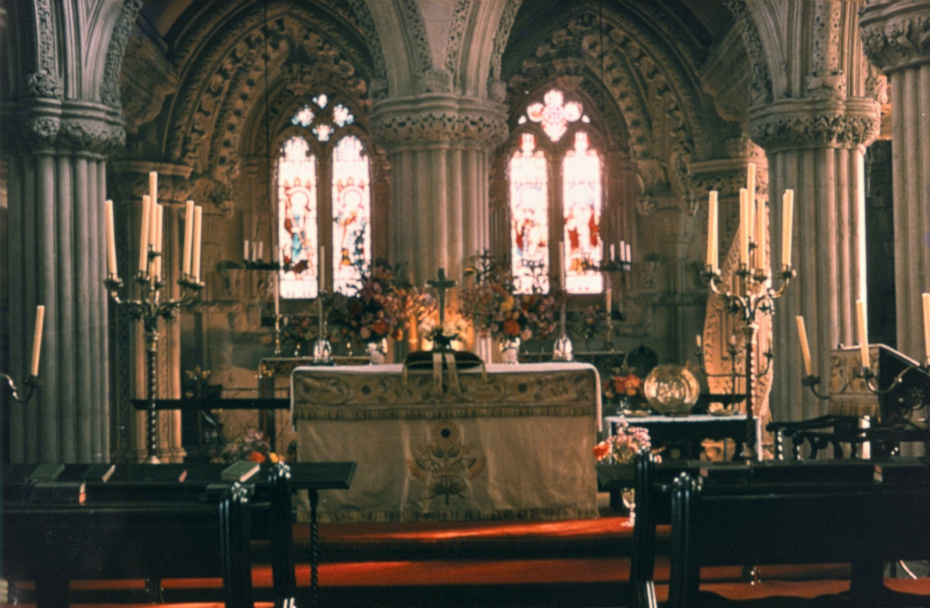 Часовня Росслин в Шотландии