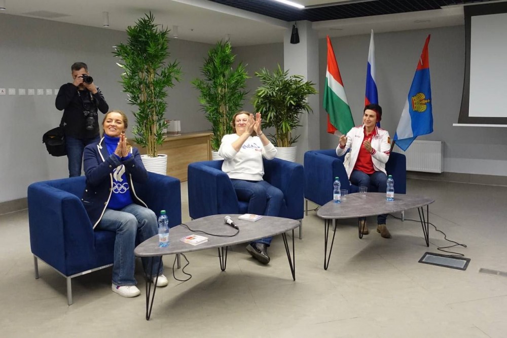 Олимпийские чемпионки приехали в Калугу