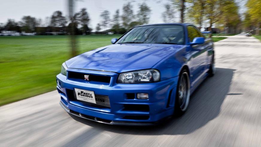 Nissan Skyline r34 Форсаж 4