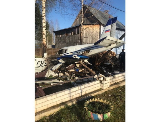 В селе Коми упал легкомоторный самолет из Чувашии