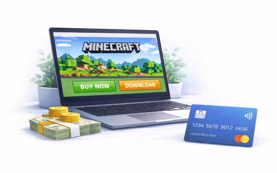 Как купить Minecraft в России 2026: лицензия, майнкоины и донат