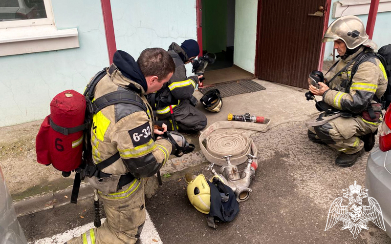 В Ростове-на-Дону Росгвардия и МЧС провели совместную тренировку