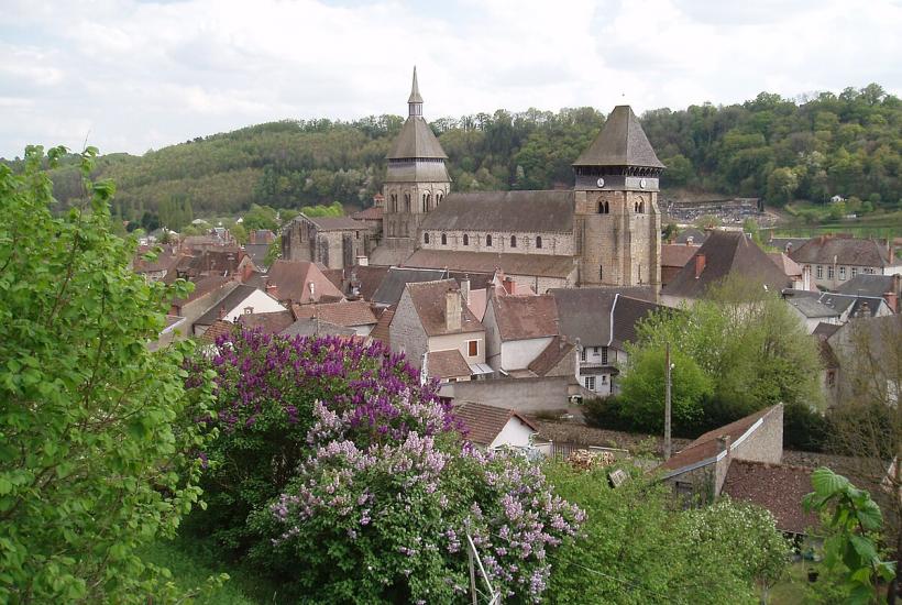 французская деревня Ла-Рош-Гийон 