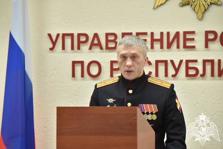 В Сыктывкаре личный состав Росгвардии поздравили с профессиональным праздником